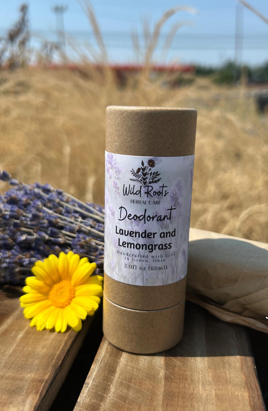 Organic Deodorant Lavender and Lemongrass