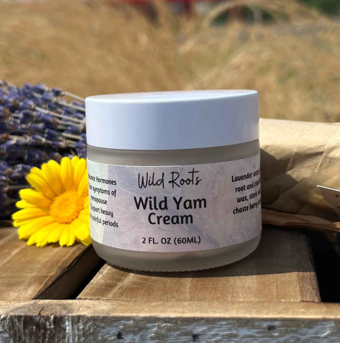 **New**Wild Yam Cream for Hormonal Support