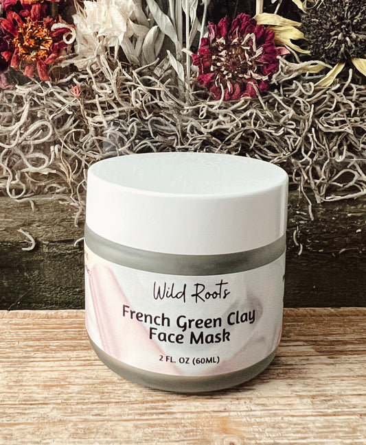 **New**French Green Clay Face Mask
